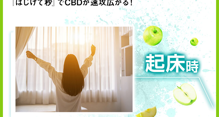 起床時