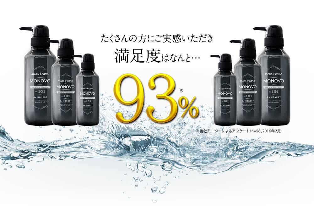 満足度は何と93%